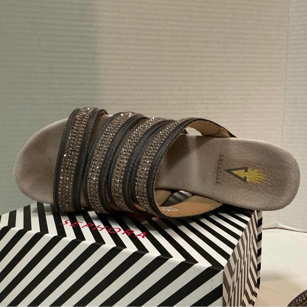 sparkle sandals 8